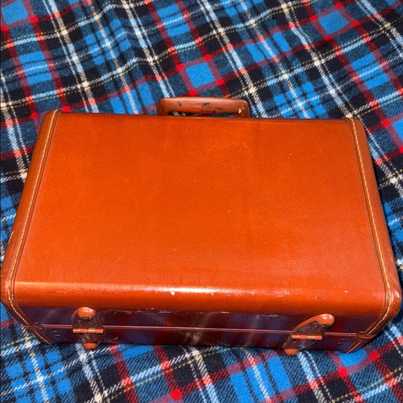 Vintage samsonite Brown Leather luggage - Picture 5 of 14